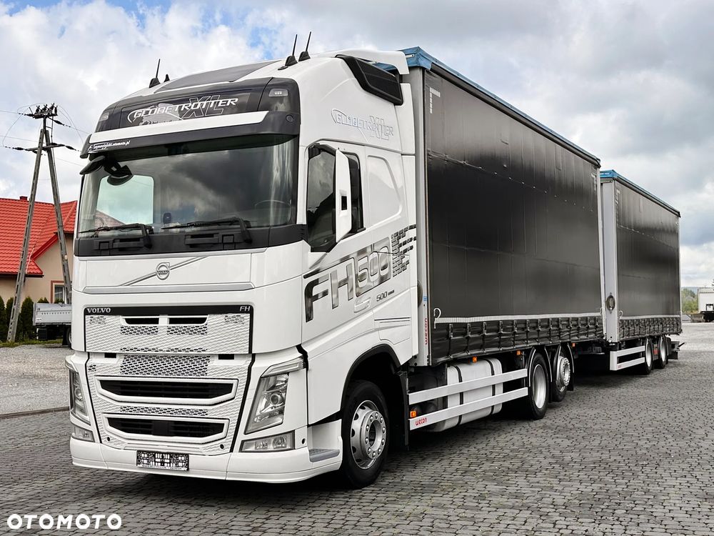Volvo FH 500 GLOB XXL TANDEM ZESTAW WECON OCYNK SAF  7,72+7,72 - 12