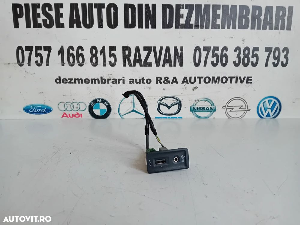 Priza Modul Auxiliar Vw Passat B8 Arteon Seat Skoda 2014-2020 Cod 5G0035222 Motor DFG Cutie UAX - 1