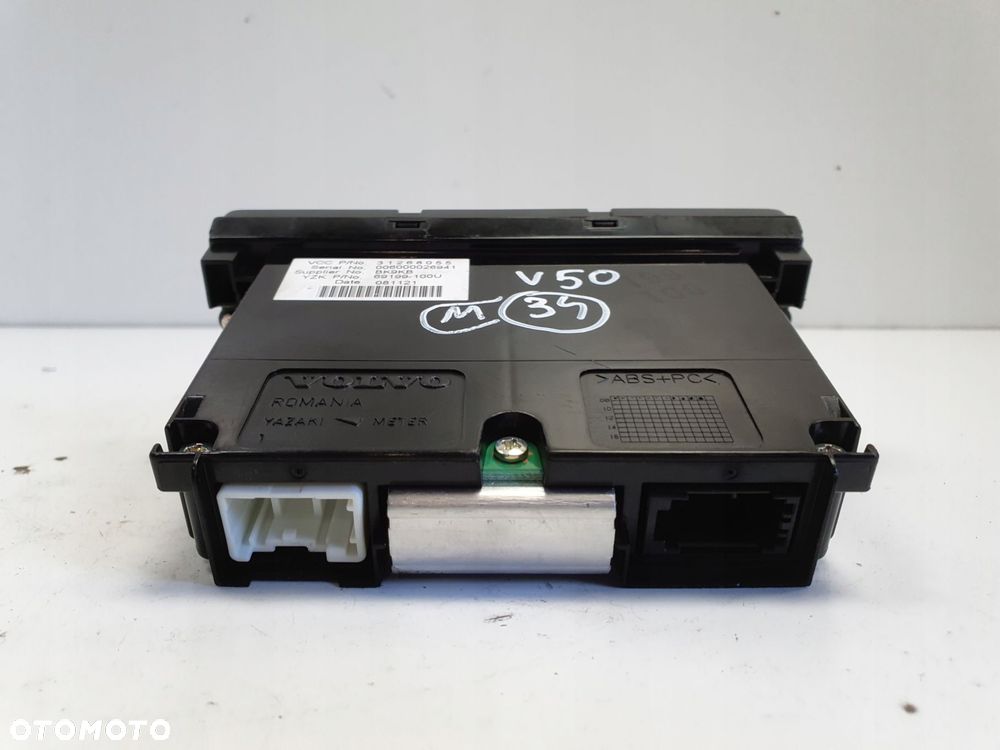 Volvo S40 II V50 C30 EKRAN RADIA Wyświetlacz 31268055 - 6