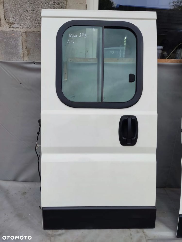 DUCATO BOXER JUMPER III LIFT 2018r DRZWI KOMPLETNE LEWE LEWY TYŁ DOKA BRYGADÓWKA KOLOR 249 - 2