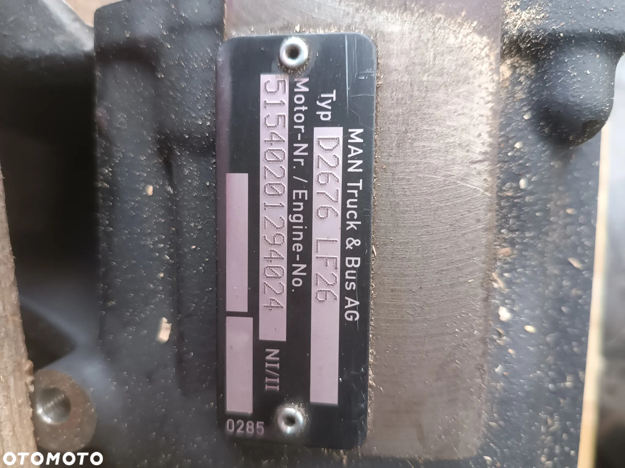 Man TGX tgs silnik motor engine  głowica blok wał tłok d2676 lf226 euro 6 - 2