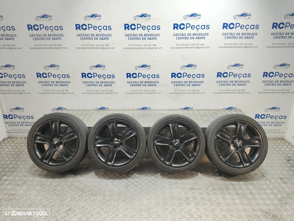 Conjunto de jantes 17 originais BBS 4474 Mini Cooper S R56 7J ET48 4x100 - 12