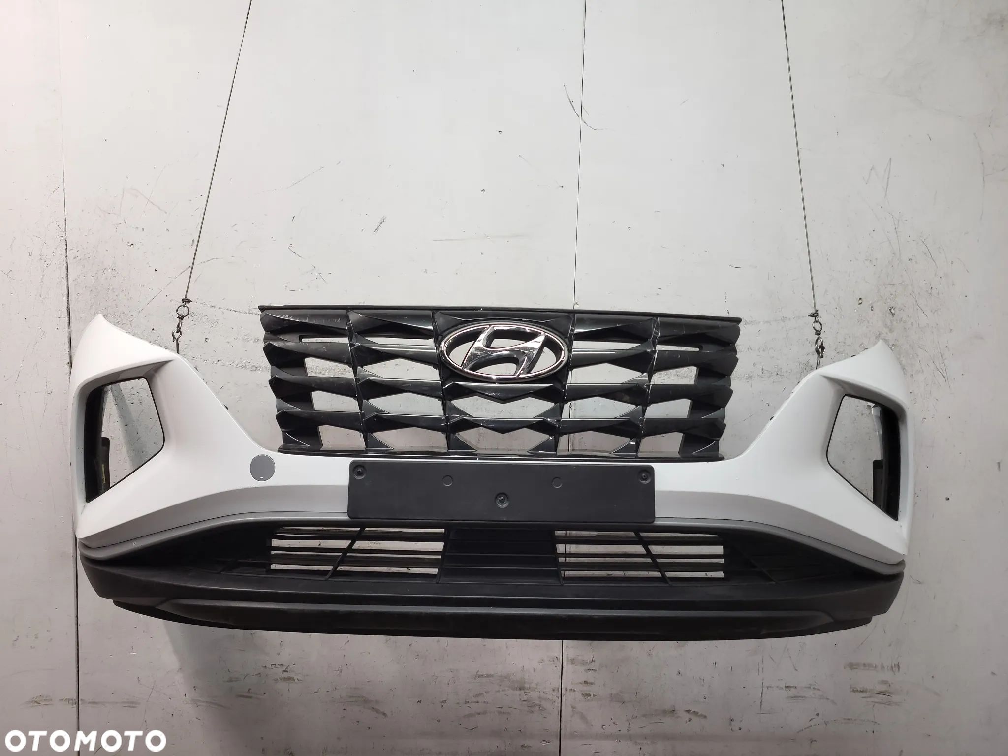Hyundai Tucson IV zderzak przedni przód rolety - 1