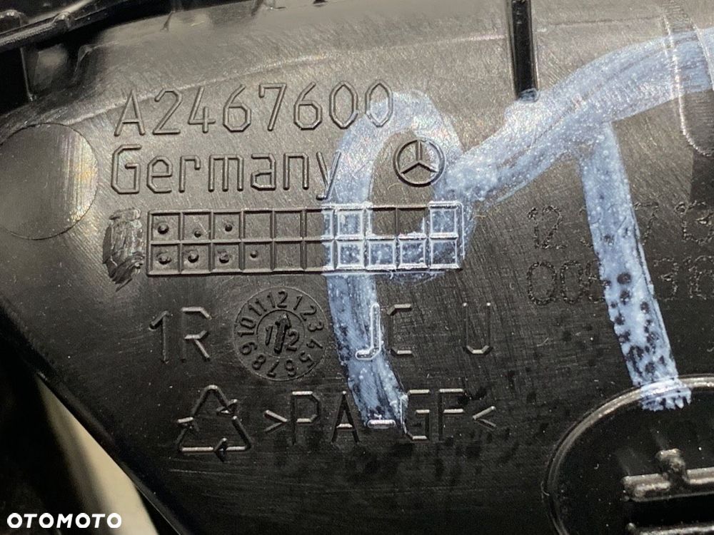 KLAMKA WEWNĘTRZNA PRAWY TYŁ  MERCEDES-BENZ KLASA A (W176) 2012 - 2018 A 180 (176.042) 90 kW [122 - 4