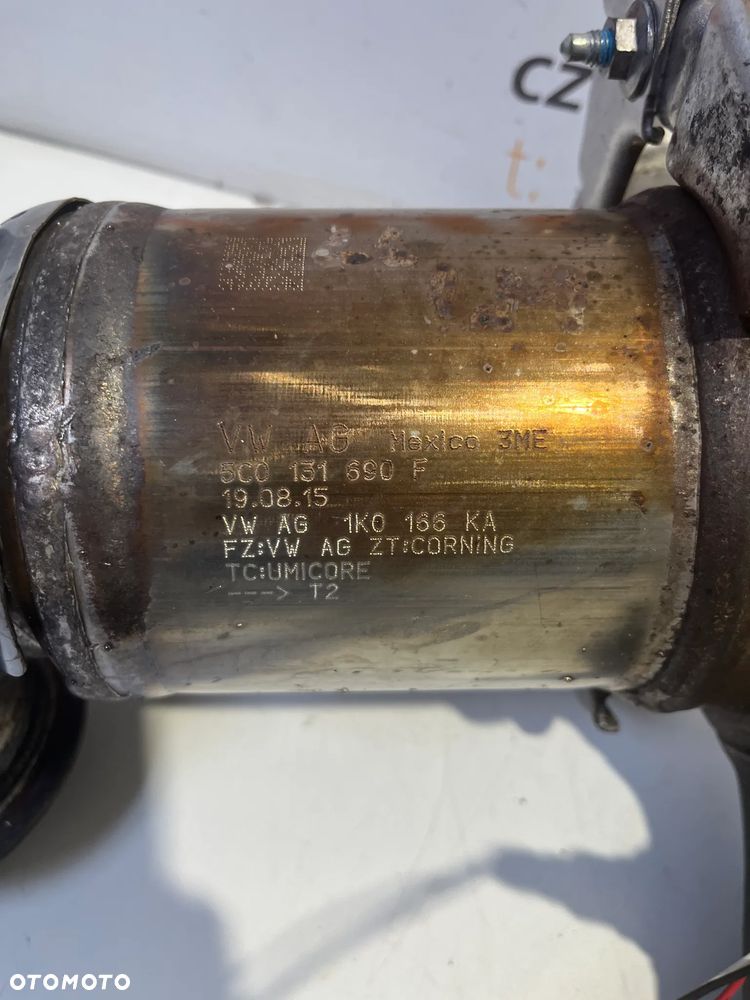 VW NEW BEETLE 1.2TSI katalizator 5C0131690F - 2