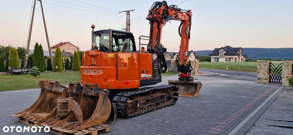 Hitachi ZX85USB-6/ 3549Mth/ Rototilt/ Maszyna sprowadzona/ - 8