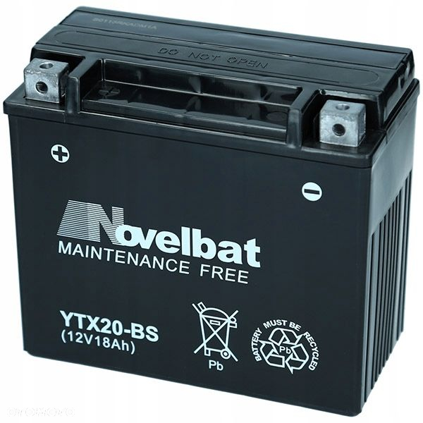 Akumulator Novelbat AGM 12V 18Ah YTX20-BS L - 5