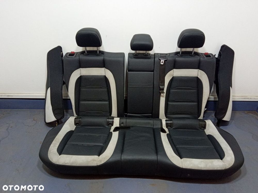 MERCEDES GLE 63 AMG W167 OPARCIE KANAPA TYŁ TYLNA SKÓRA EXCLUSIV - 1