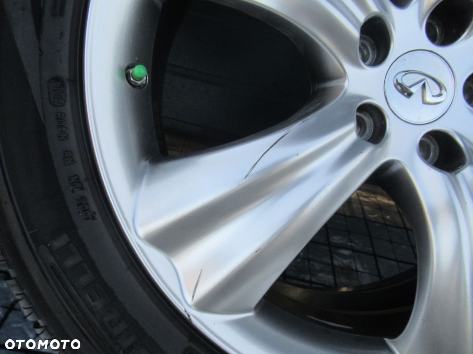 FELGI ALUMINIOWE INFINITI 20x8J ET50 5x114,3 OPONY ZIMA 265/50 R20 - 17