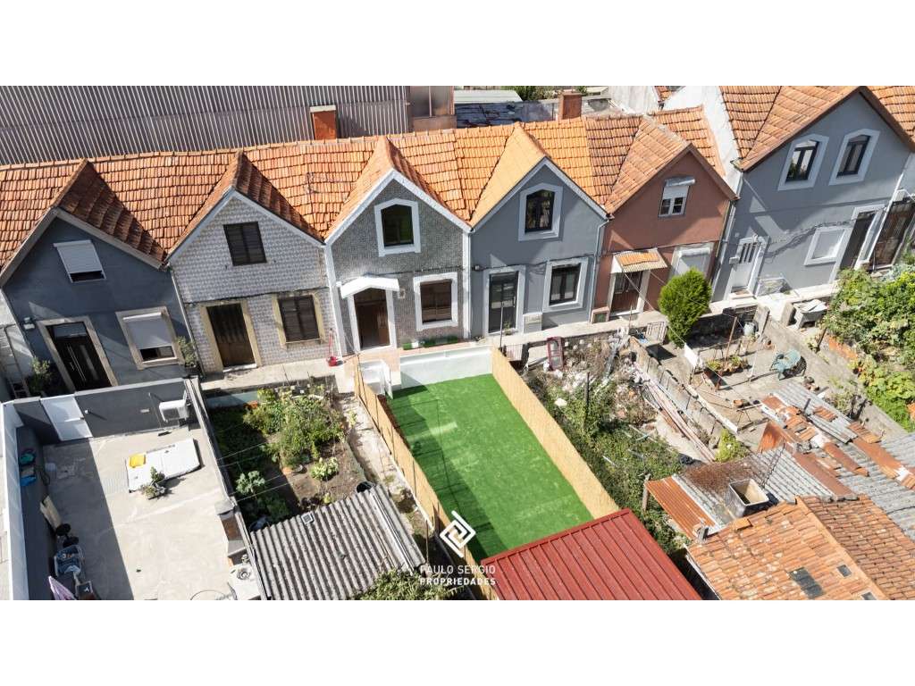 MORADIA T1+1 DUPLEX COM TERRAÇO TOTALMENTE REMODELADA EM VILA NOVA ... - Grande imagem: 4/20