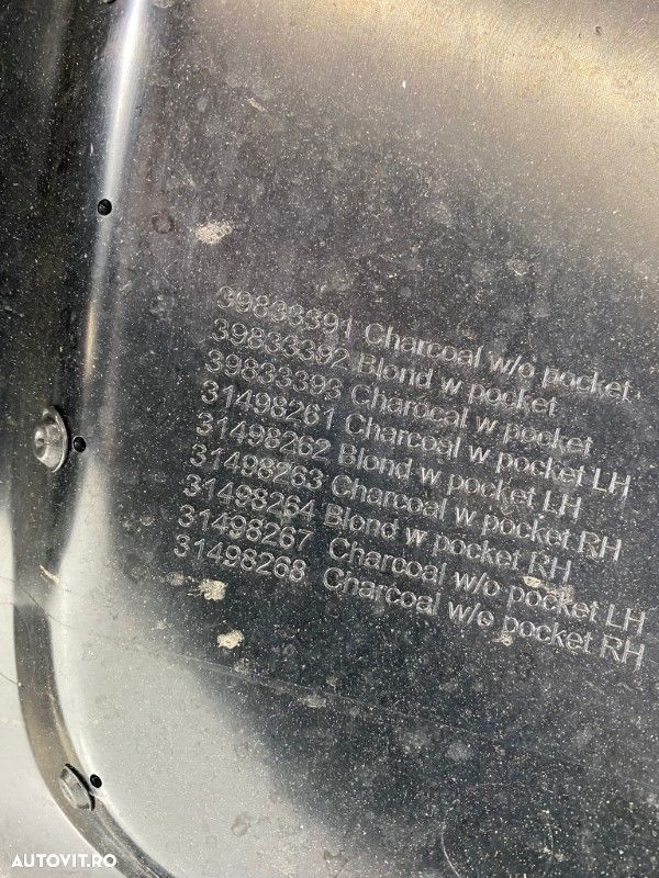 Spatar scaun interior VOLVO XC60 S60 V60 V60CC XC90 S90 V90 V90CC 32248044 - 3