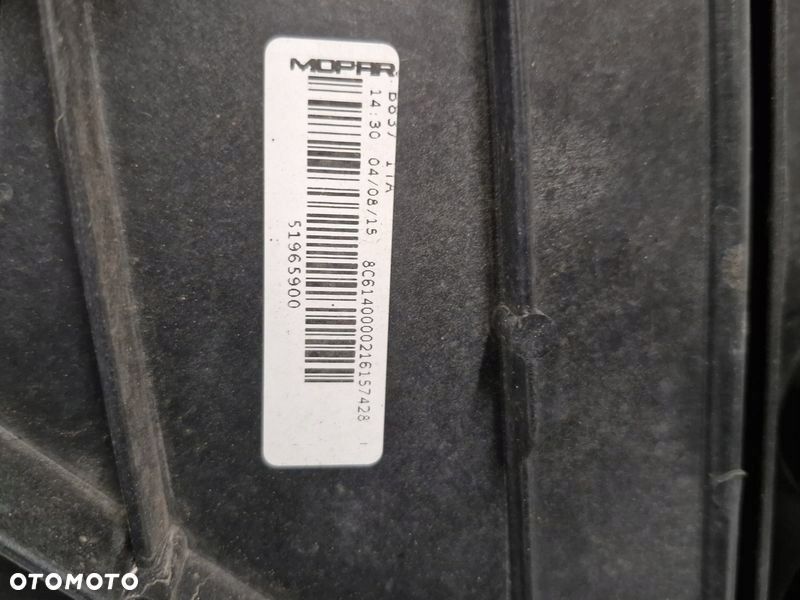 FIAT 500X 1.6 D M-JET WENTYLATOR CHŁODNICE WODY INTERCOOLER KLIMATYZACJI - 9