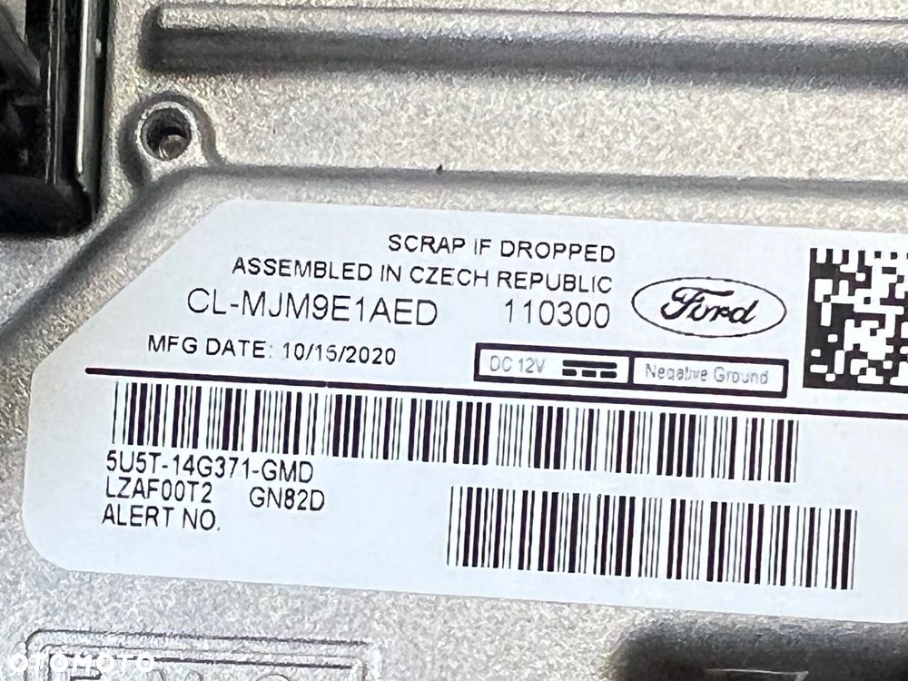 MODUŁ NAWIGACJI GPS STEROWNIK GMD 5U5T-14G371-GMD GU5T-14G371-AGB FORD FOCUS MK4 2020 EUROPA - 4