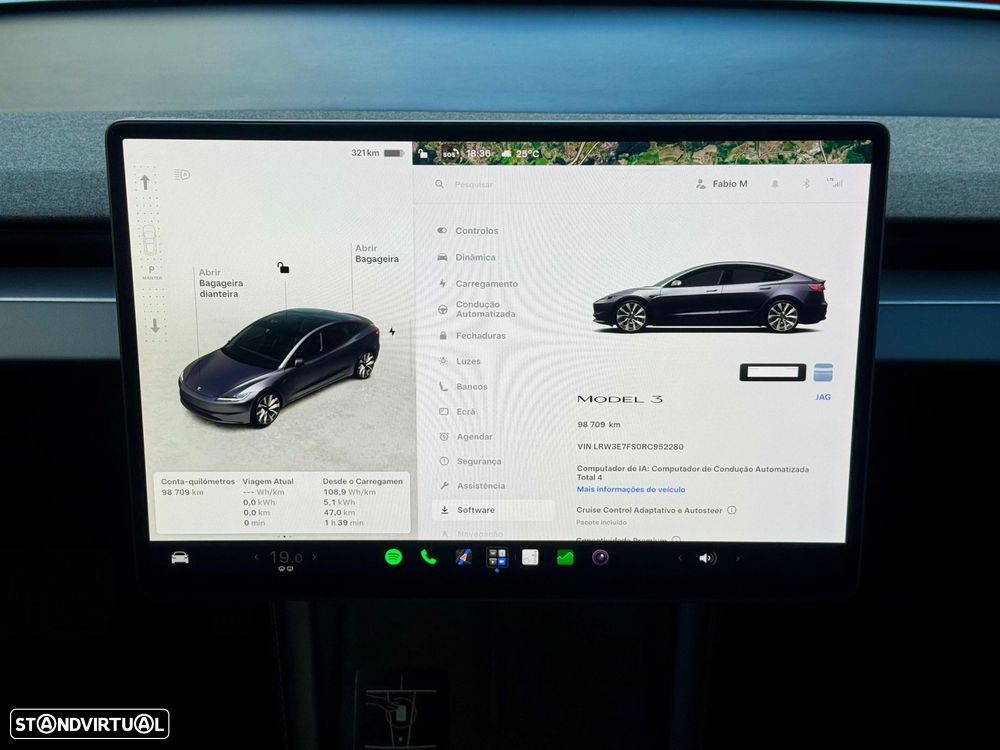 Tesla Model 3 Tração Traseira Premium - 34