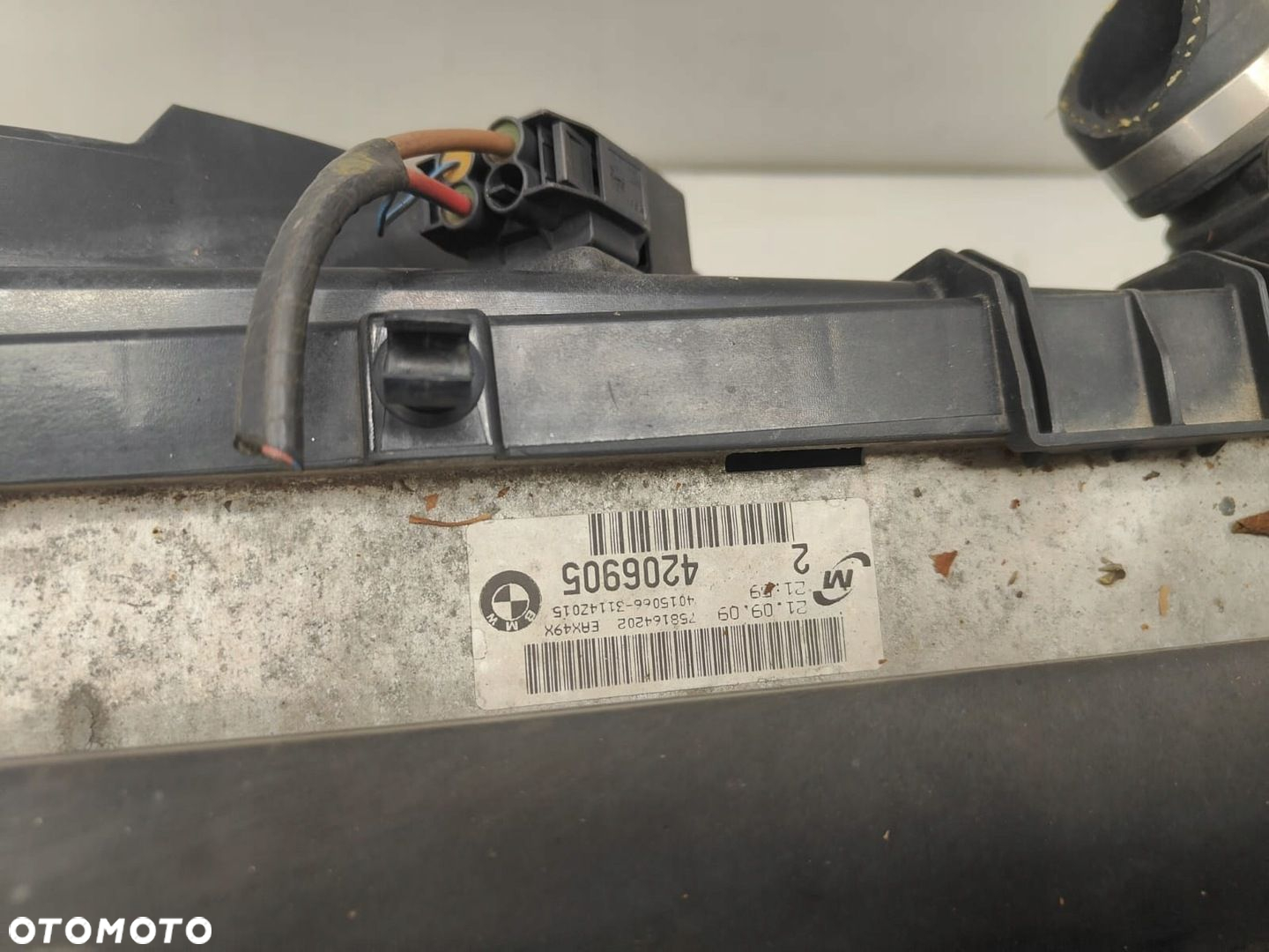 BMW e87 e81 PAS PRZEDNI KOMPLET BELKA CHŁODNICE WENTYL 116i benzyna n43 - 7