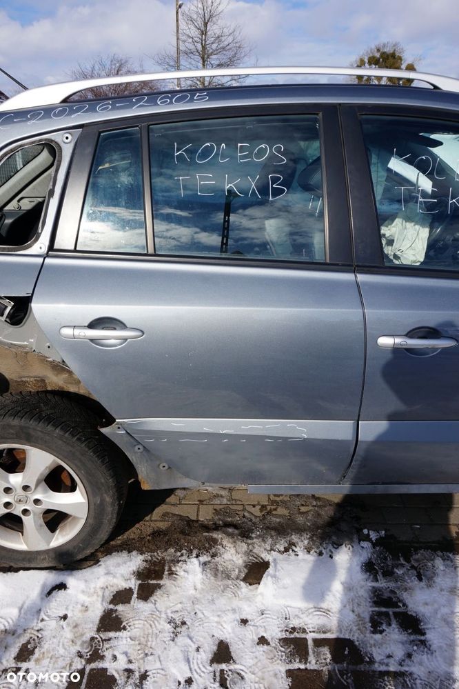 DRZWI TYLNE PRAWE KOLEOS I PH1 SUV TEKXB  SZARY RENAULT 2007-2013 - 1