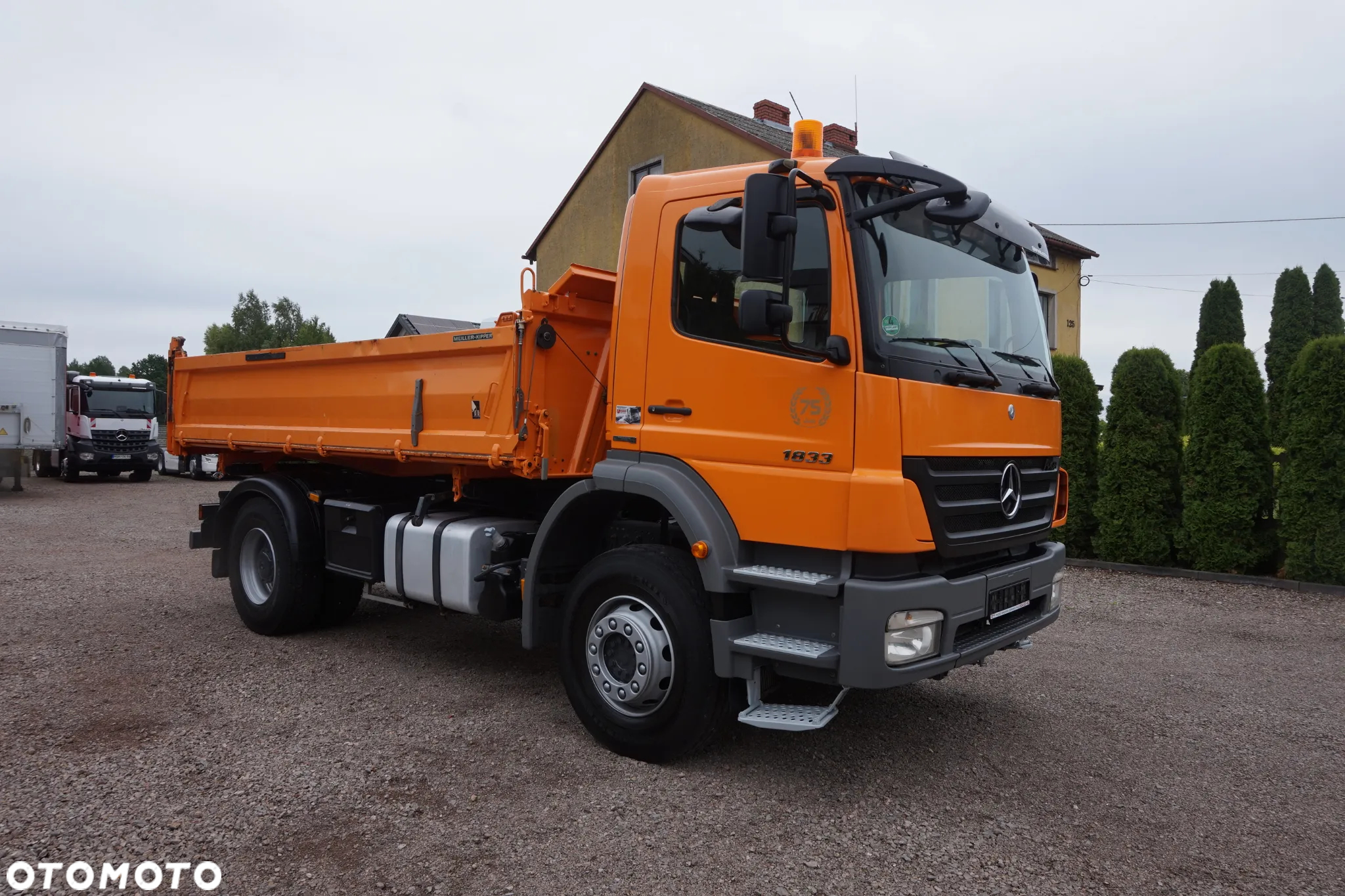 Mercedes-Benz AXOR 1833K MEILLER KIPPER. ORYGINAŁ. RESOR. IDEALNY. - 2