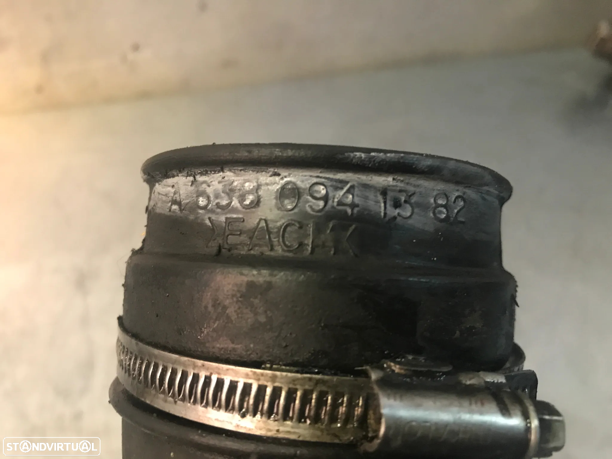 TUBO ADMISSÃO TURBO MERCEDES VITO W638 108CDI 2.2CDI A6380941382 - 3