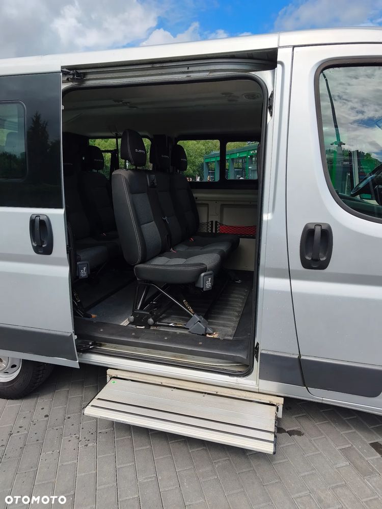 Fiat Ducato Panorama 9 osobowy 2.3 150 koni 9 osobówka + Przewóz Osób Niepełnosprawnych 9 osob - 11