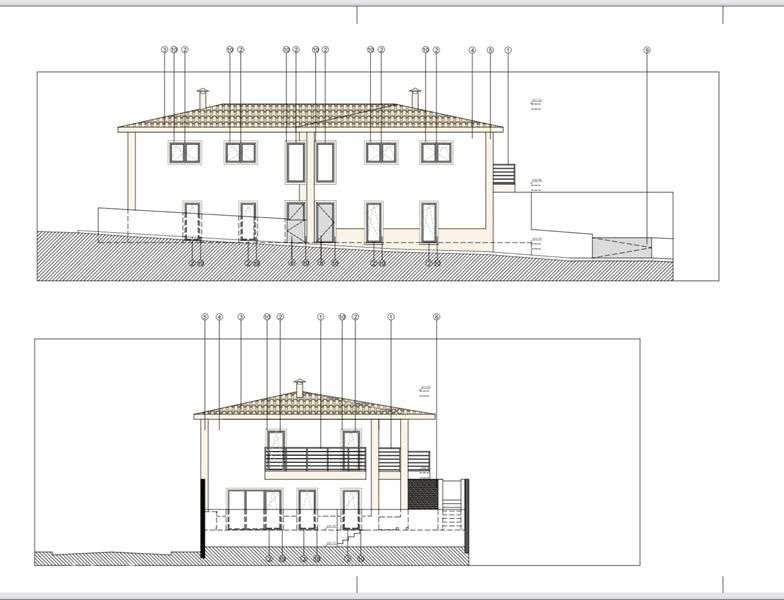Terreno com Projeto Aprovado para 2 Moradias T4|Espinhal, Penela - Grande imagem: 5/6