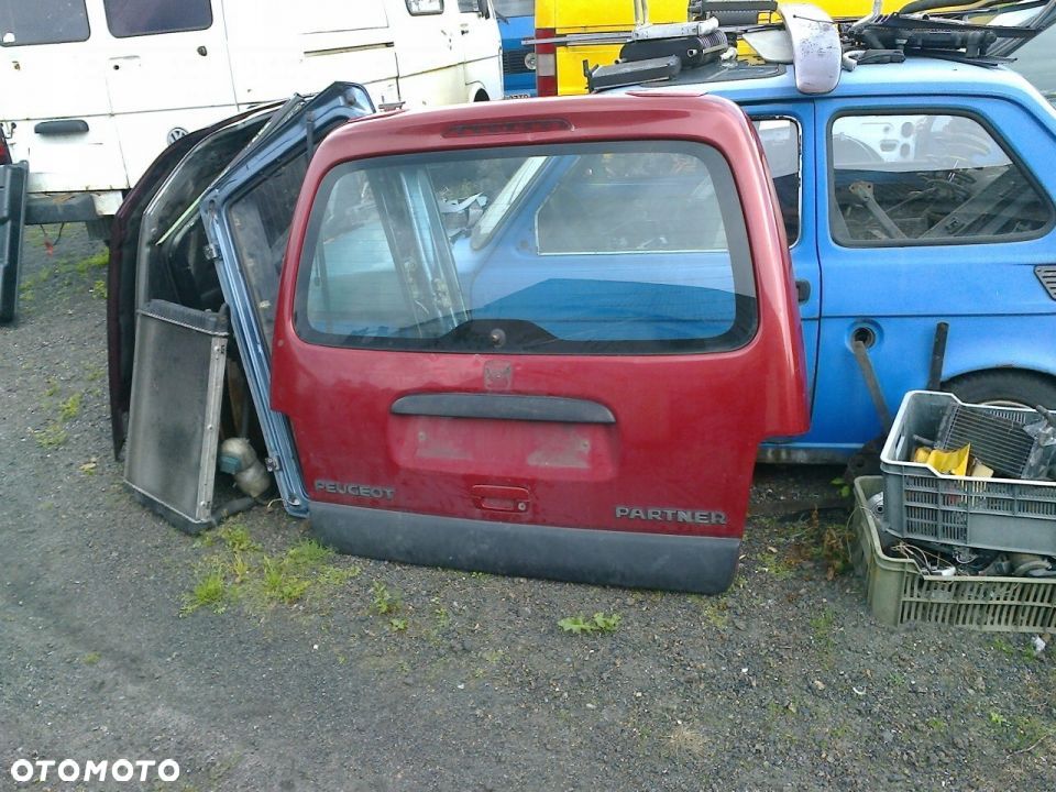 BERLINGO PARTNER I części BŁOTNIK Drzwi Maska Klapa - 8