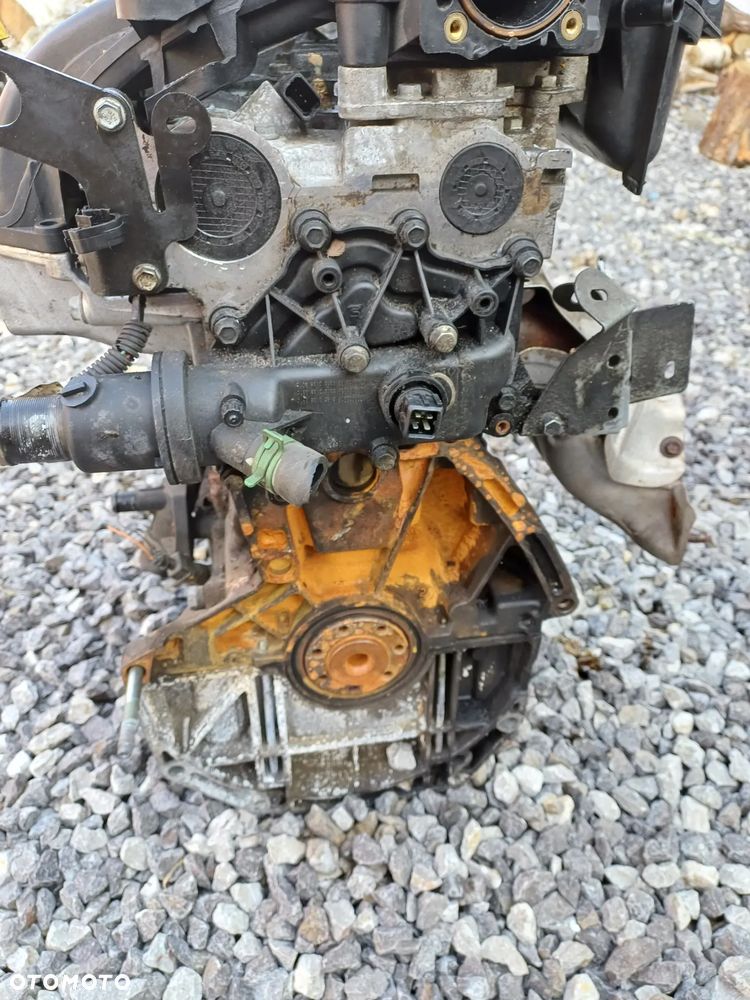 SILNIK K4M A804 RENAULT CLIO III SCENIC MEGANE SŁUPEK BLOK 1.6 BENZYNA - 4