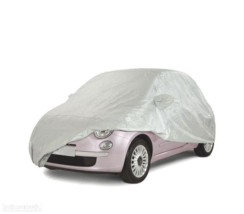 CAPA CARRO CINZENTA TAMANHO S - 2