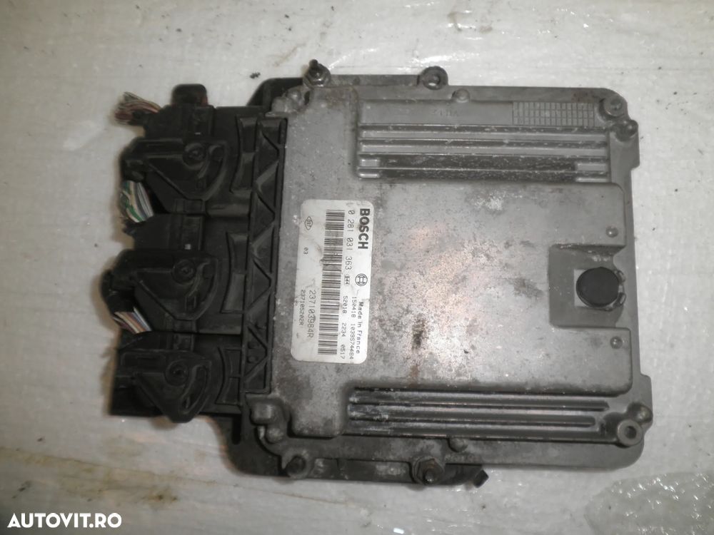 ECU / calculator motor Opel Vivaro B, Renault Trafic 2, 2016 1.6 CDTI 237103888R 0281031364 0281030991 0281031363 237103984R - 7