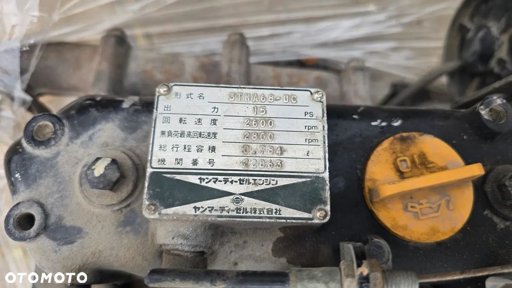SILNIK YANMAR 3TNA68-UC 11 KW/15KM 3 CYLINDROWY DIESEL - 2
