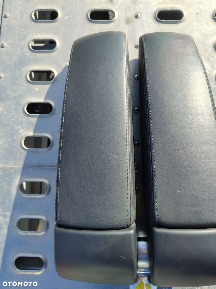 AUDI A8 D3 PODŁOKIETNIK Czarna Skóra Jak Nowa podwójny Idealny Stan - 7