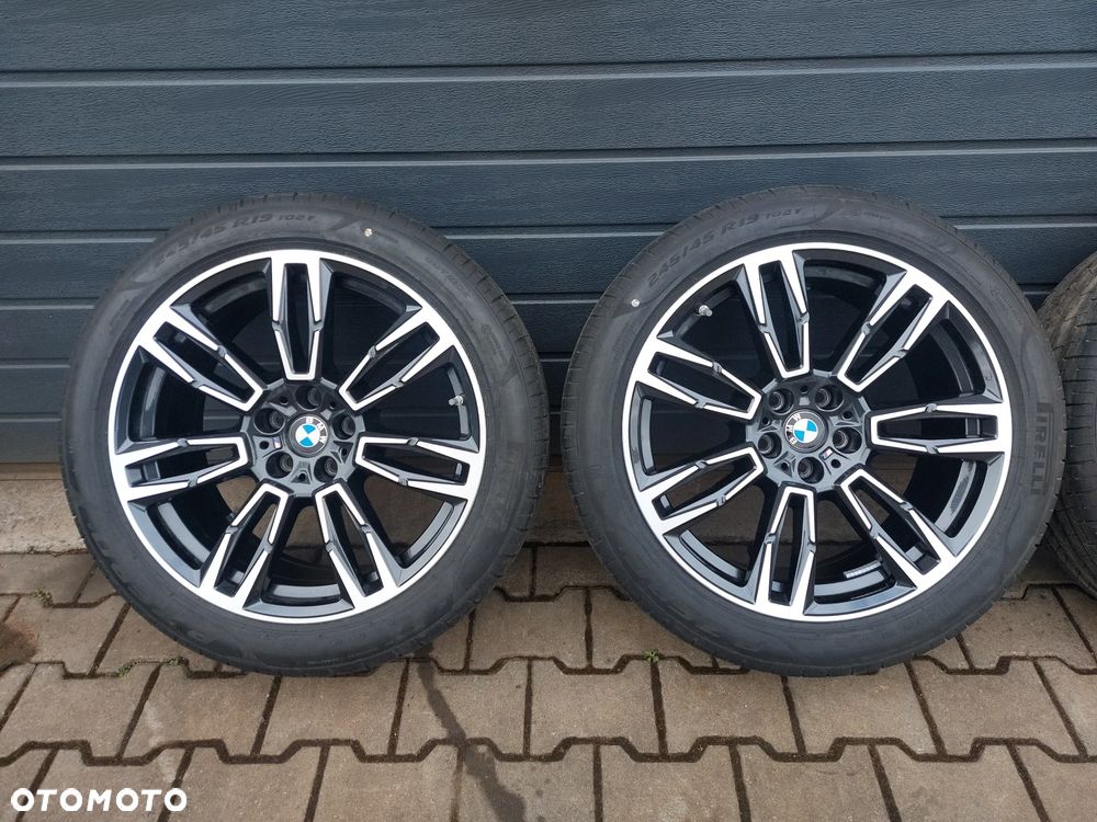 BMW G60 G61 G42 G20 G21 G22 G23 G26 G30 G31 FELGI KOŁA STYLING 935M 5X112 8.5J R19 ET29 OE BMW 5A324E0 245/45 PIRELLI P ZERO NOWE! - 2