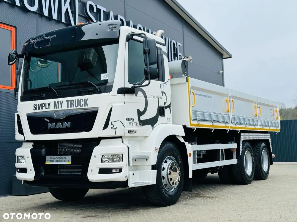 MAN MAN TGM TGS TGX 26.290 E6 // Klimatyzacja / 6x4 // wywrotka 620cm // kiper // manual - 12