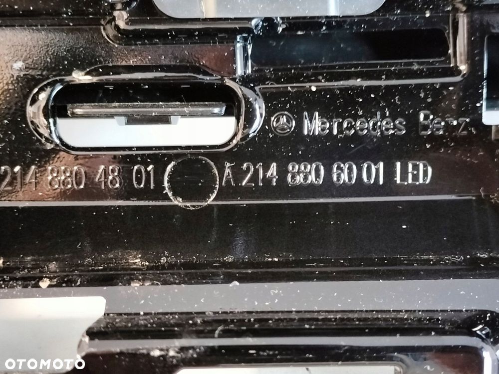 atrapa kratka grill mercedes e klasa w214 22- led - 9