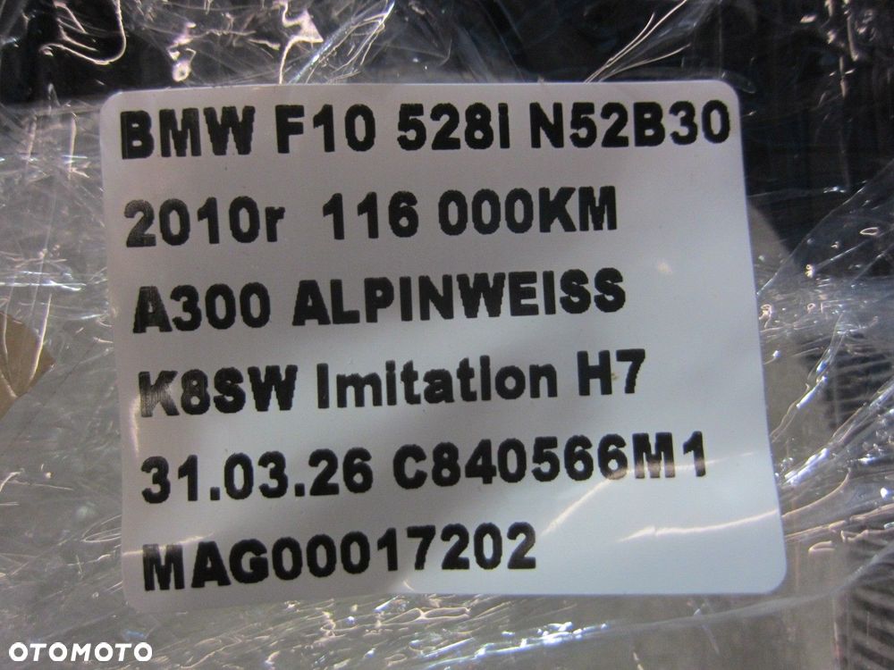 BMW F10 F01 F11 N52 PRZEWÓD KLIMATYZACJI Z KRÓĆCEM WĄŻ SSĄCY 64539359041 - 9
