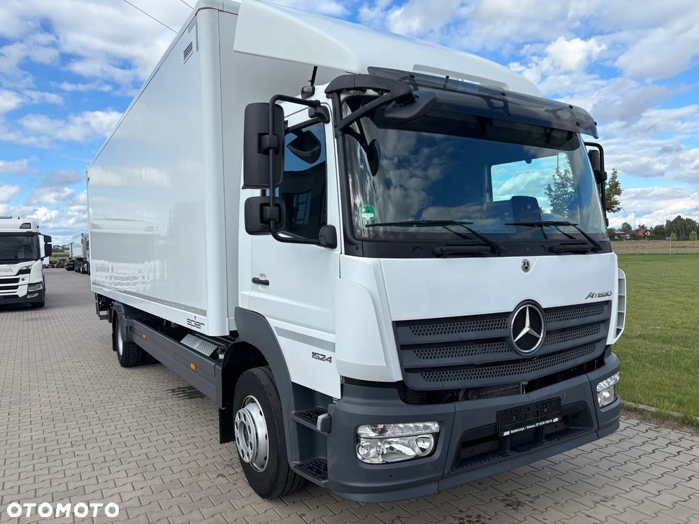 Mercedes-Benz ATEGO 1524  EURO 6 (1527, 1530) kontener z windą , idealny stan , z Niemiec - 5