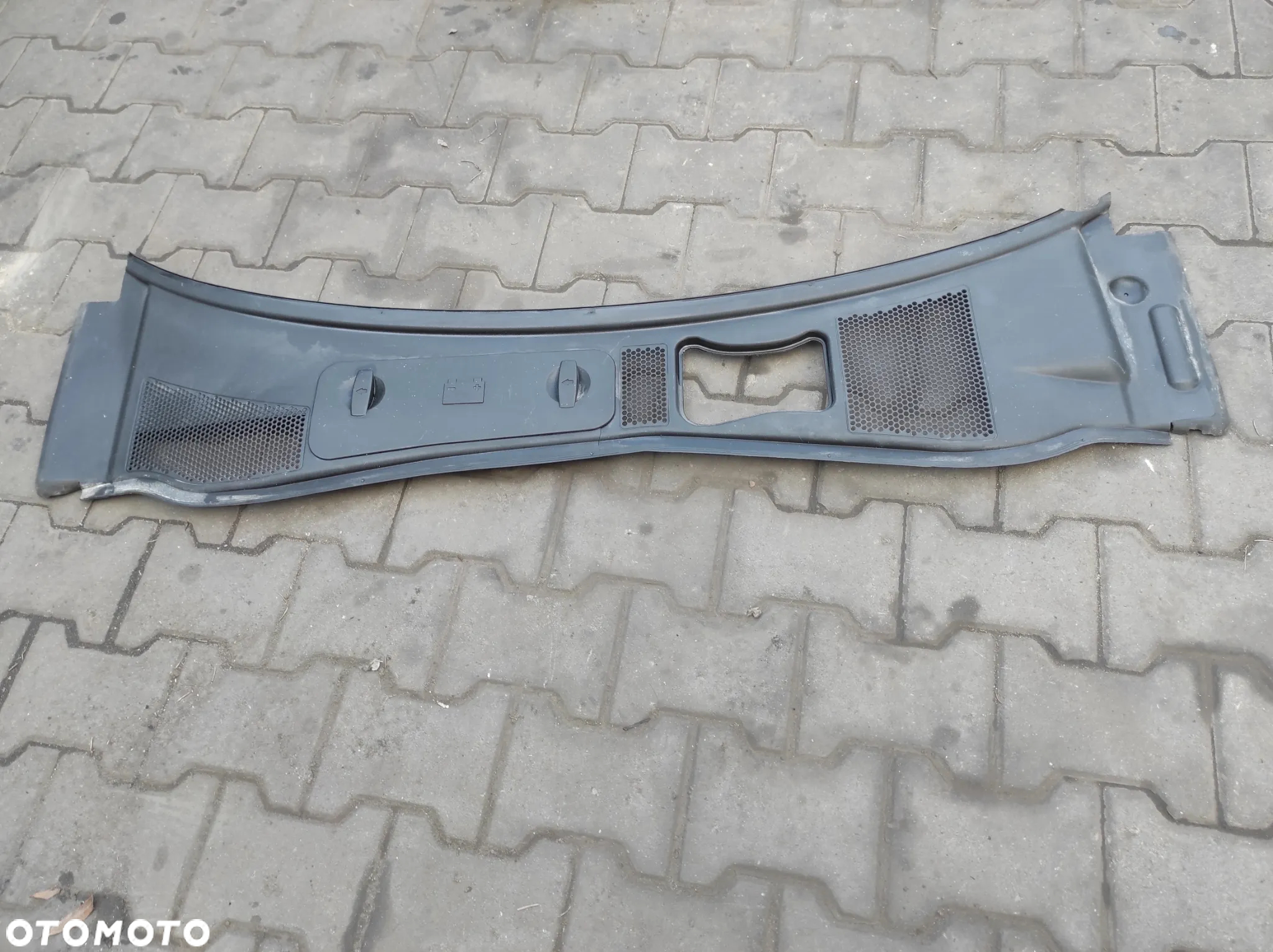 VW PASSAT B5 FL PODSZYBIE AKUMULATORA PLASTIKOWE OSŁONA ZGARNIACZ WODY 3B1819417C  WYSYŁKA !!! - 2