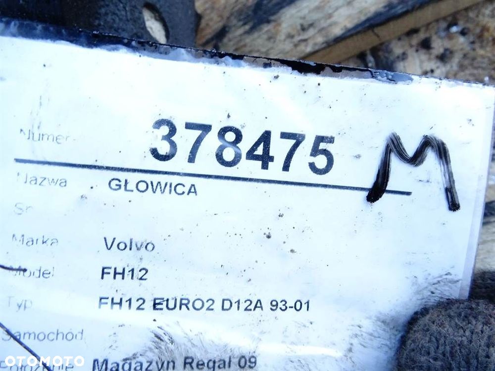 GŁOWICA  VOLVO FH12 1993 - 2022 FH 12/380 279 kW [379 KM] 6x2 1993 - 2005 - 8