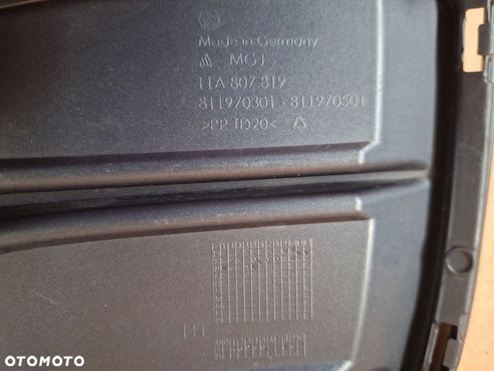 VW ID.4 ID4 11A 20- ORYG. CAŁA ATRAPA ZAŚLEPKA KRATKA BOCZNA LEWA W ZDERZAK PRZÓD ORYG. 11A807819 WYSYŁKA 24H - 4
