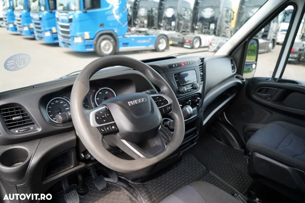 Iveco DAILY 35-140 / BASCULATOR DIN ALUMINIU / 6 LOCURI, REMORCABIL / DOUĂ / MANUAL / IMPORTAT / EURO 6 - 27