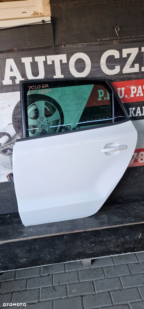 DRZWI LEWE TYŁ VW POLO 6R 5D LB9A - 1