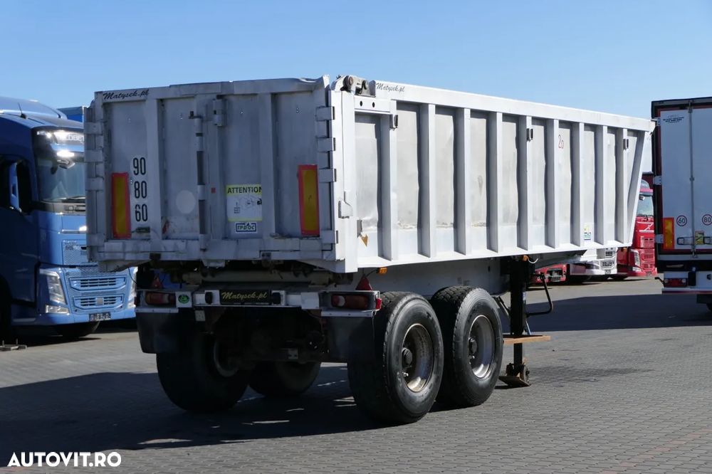 General Trailers REMORCI  BASCULANTĂ / 22 m³ / 2 AXE / 100% ALUMINIU / JANTE DIN ALIAJ - 6