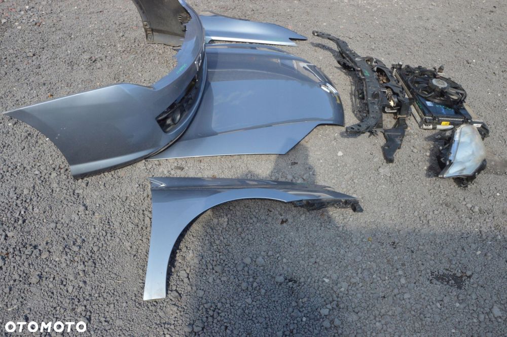 zderzak maska błotnik lampa chłodnice komplet przód renault laguna iii - 7