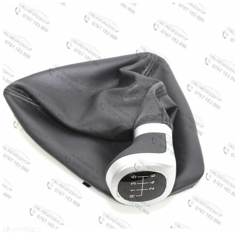 Manson + nuca schimbator piele 6 viteze Bmw seria 3  E90, E91, E92,E93 - 6
