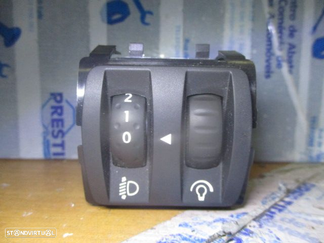 Interruptor 251900567R RENAULT CLIO 4 2015 1.5Dci REGULADOR FAROIS RENAULT CLIO 4 FASE 1 2016 1.5DCI 75CV 5P BRANCO - 4