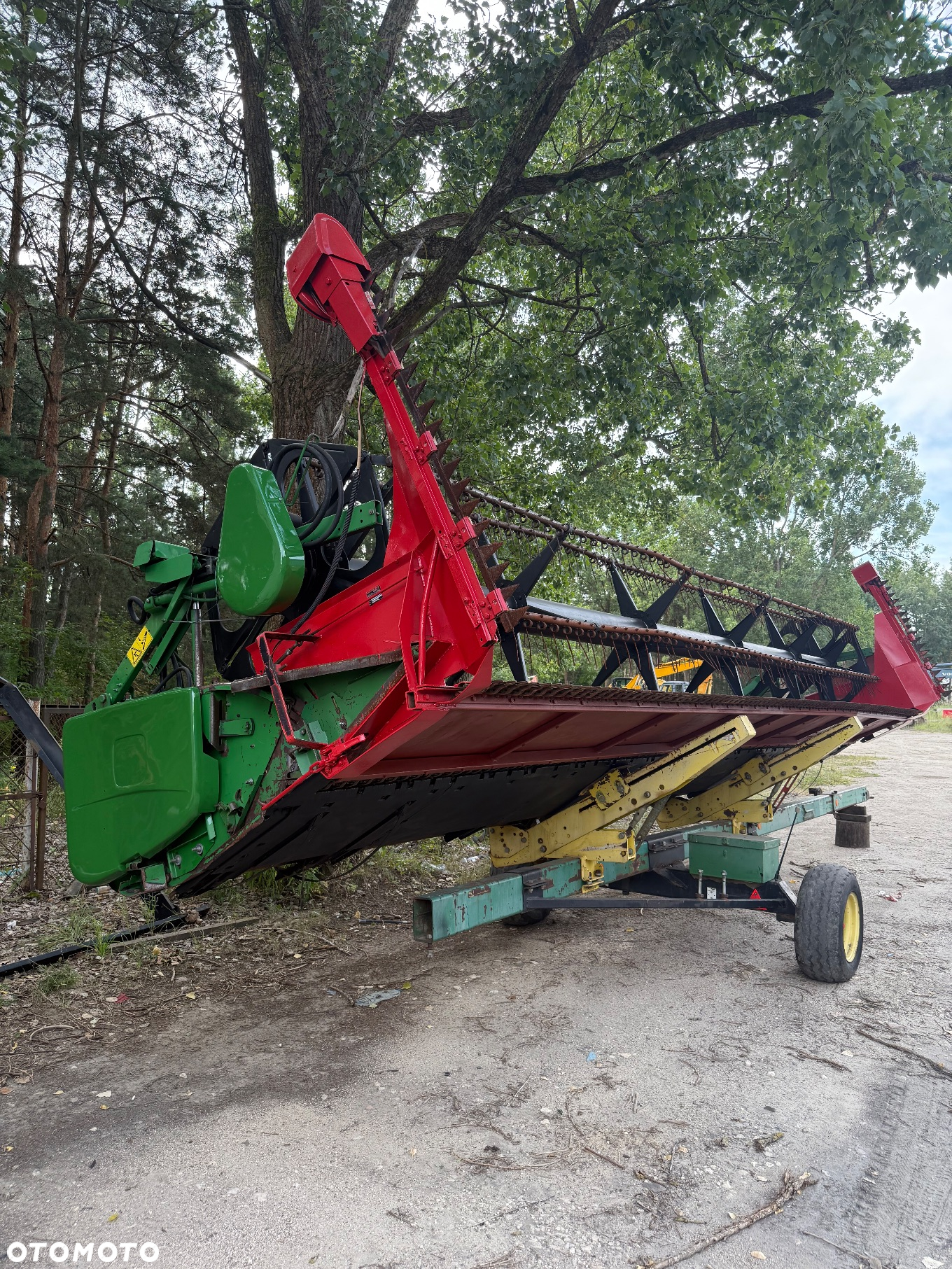 John Deere CTS 9780 KLIMA HEDER 7.60m ROTOR STÓŁ DO RZEPAKU OPONY 90% MOC:340KM - 21