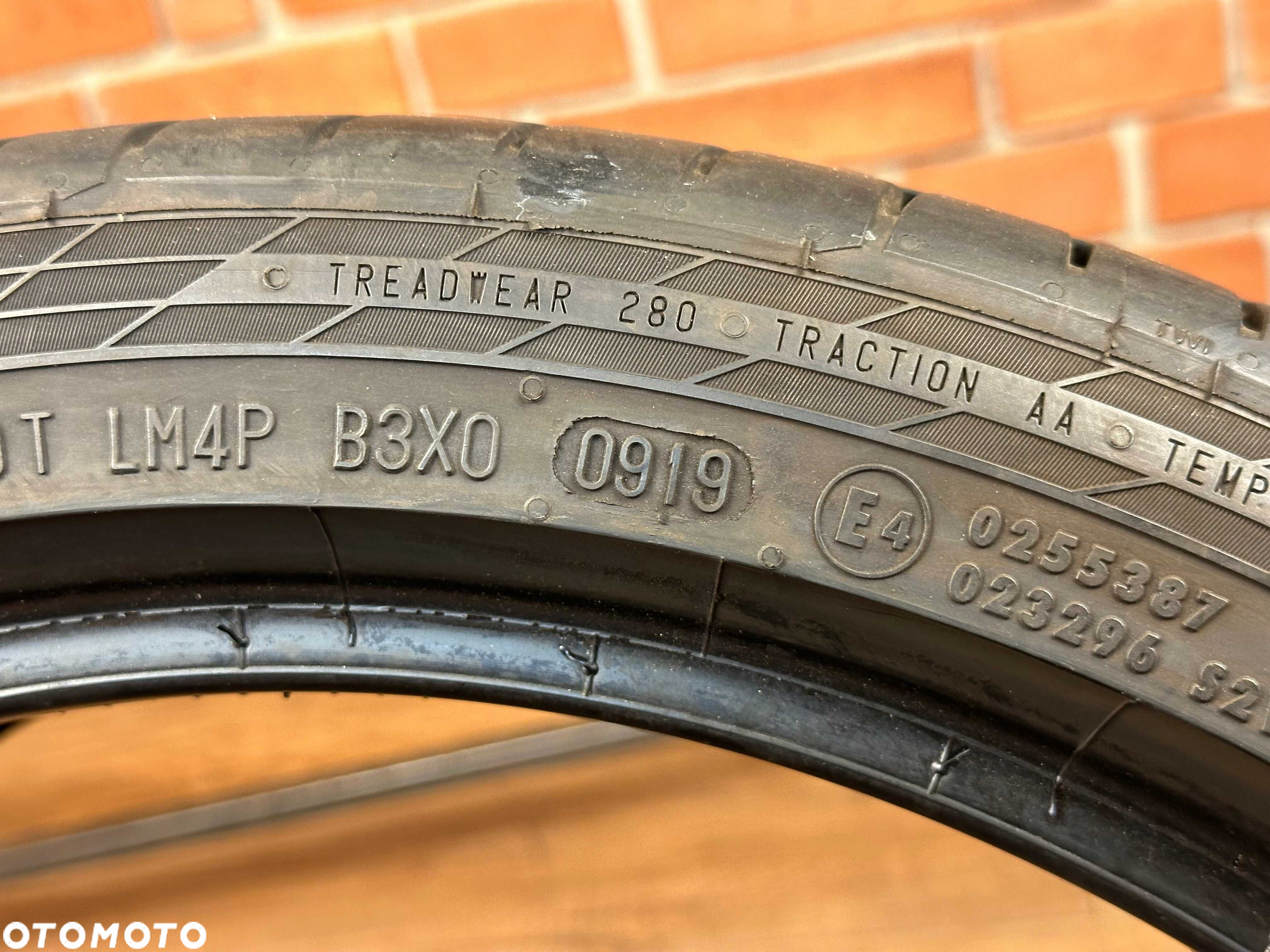1x Opona Continental ContiSportContact 5 245/35R18 6,5mm 2019 - 7