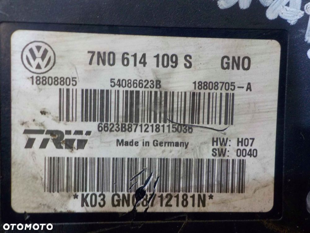 SEAT ALHAMBRA II 2.0 TDI 15r pompa ABS 7N0614109S - 13