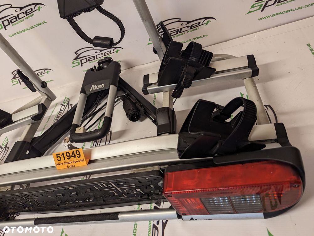 Uchwyt bagażnik rowerowy platforma na hak na 2 rowery Atera Strada Sport M2 E-bike - 3