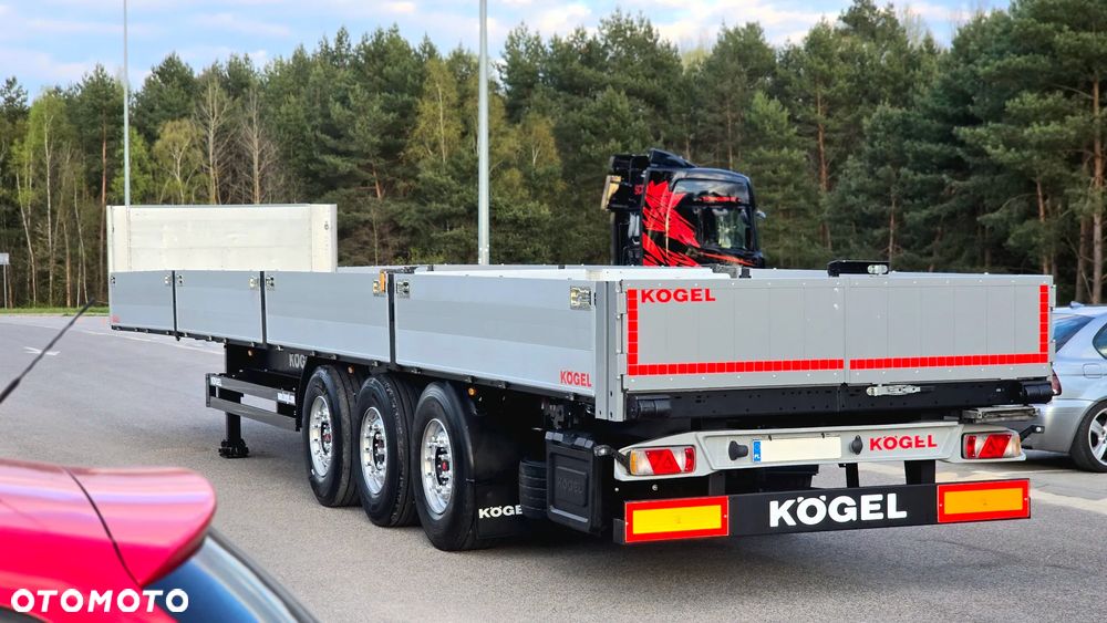 Kögel BURTÓWKA❗️STANDARD / OŚ PODNOSZONA / OSIE SAF / BURTY / HAMULCE TARCZOWE / MULTILOCK / DRZWI Z TYŁU / BUDOWLANKA / JAK NOWA ❗️❗️ - 17