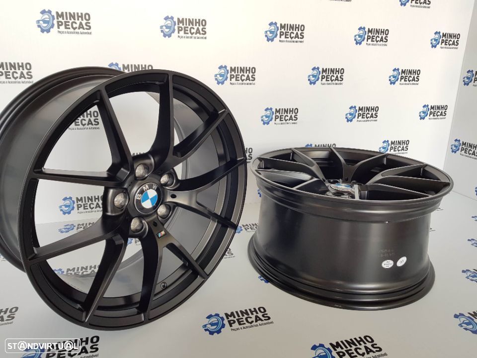 Jantes BMW M4 CS em 18 (5x112) SAtin Black - 6